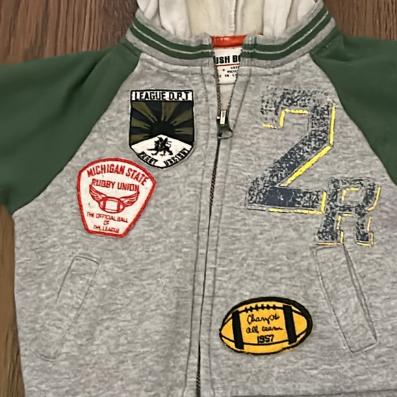 Mish boy & Splendid Hoodies 12/18 months GUC - Picture 3 of 8